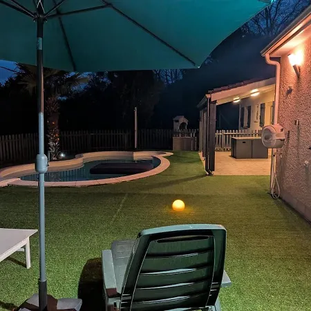 Maison Cosy Avec Piscine Privee En Dordogne -7 Personnes Villa *